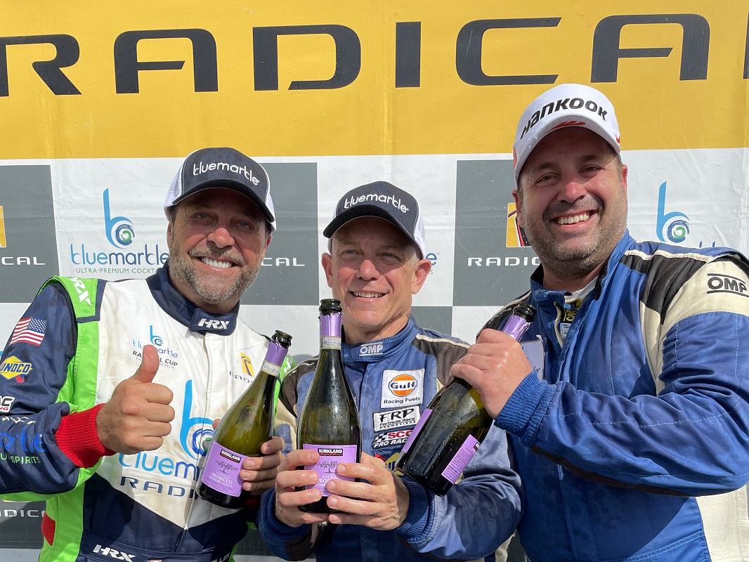 Fresh Faces Find the Blue Marble Radical Cup Podium at Barber