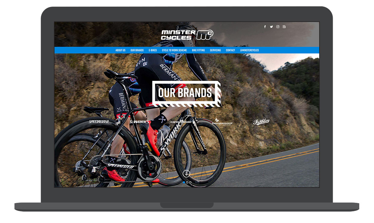 Minster Cycles website